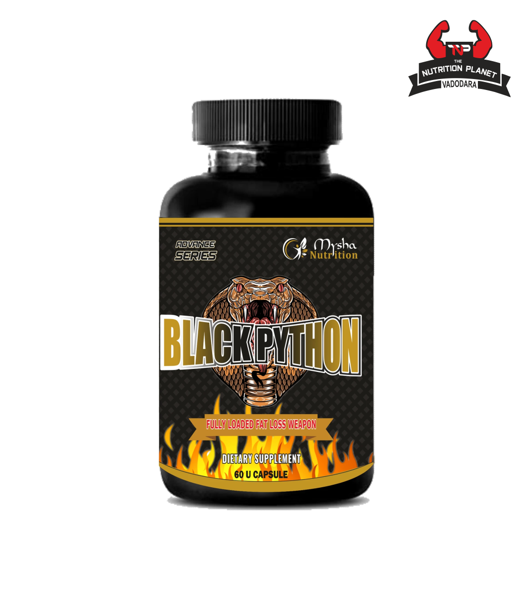 Mysha Nutrition Black Python (Natural Fat Burner Capsules)